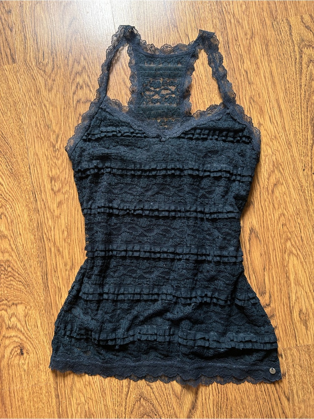 Abercrombie & Fitch Y2K Lace Tank